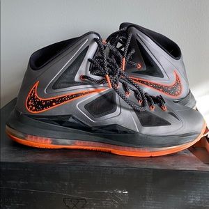 LeBron X Lava
